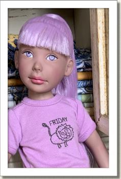 Affordable Designs - Canada - Leeann and Friends - 2019 Basic Leeann - Lavender Hair/Lavender Eyes - кукла